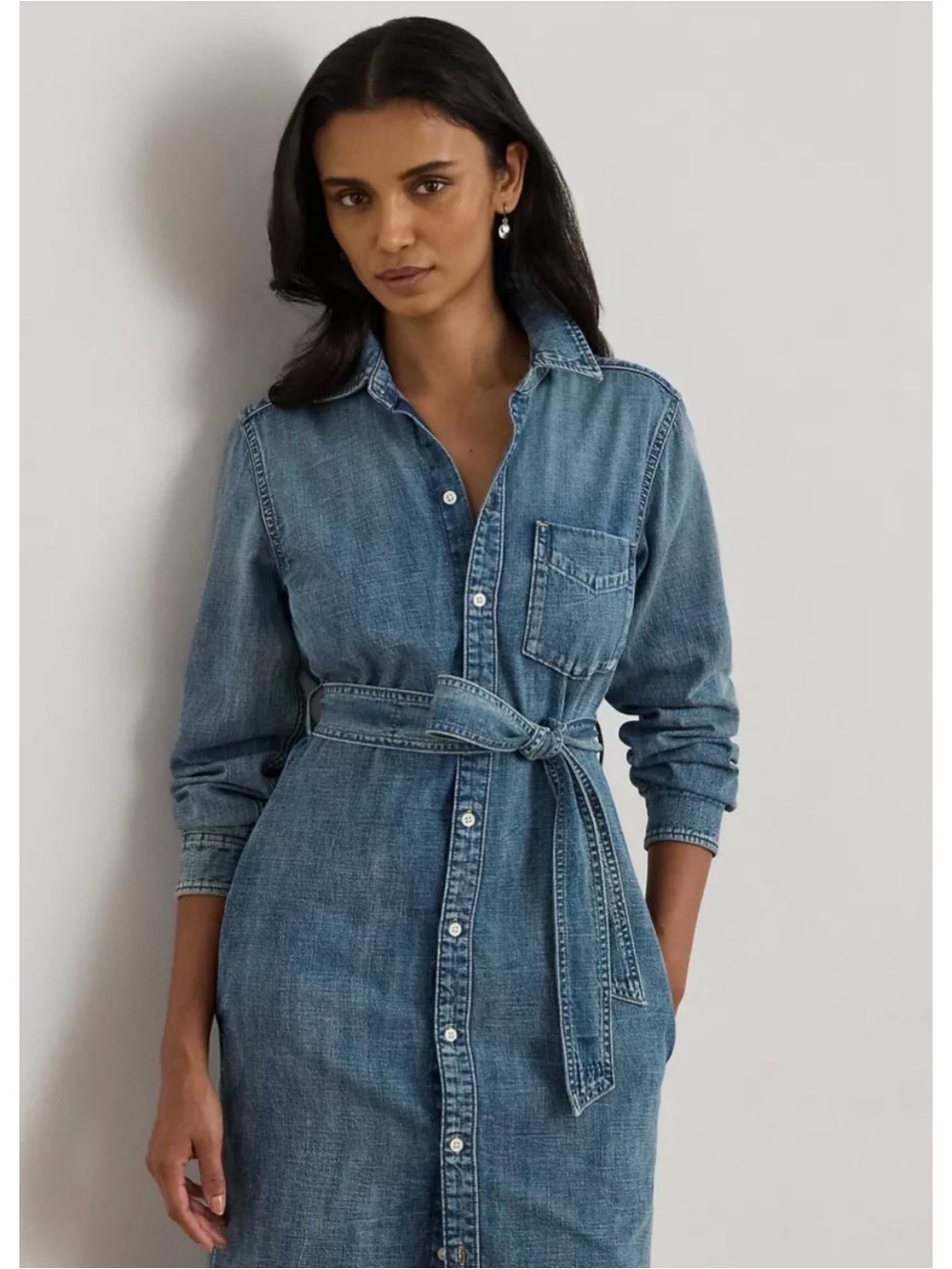 Ralph Lauren Denim Shirt Dress. Size XL. New with tags.